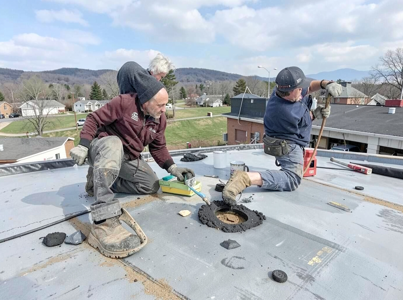 roofing contractor in West Side Hill, WI