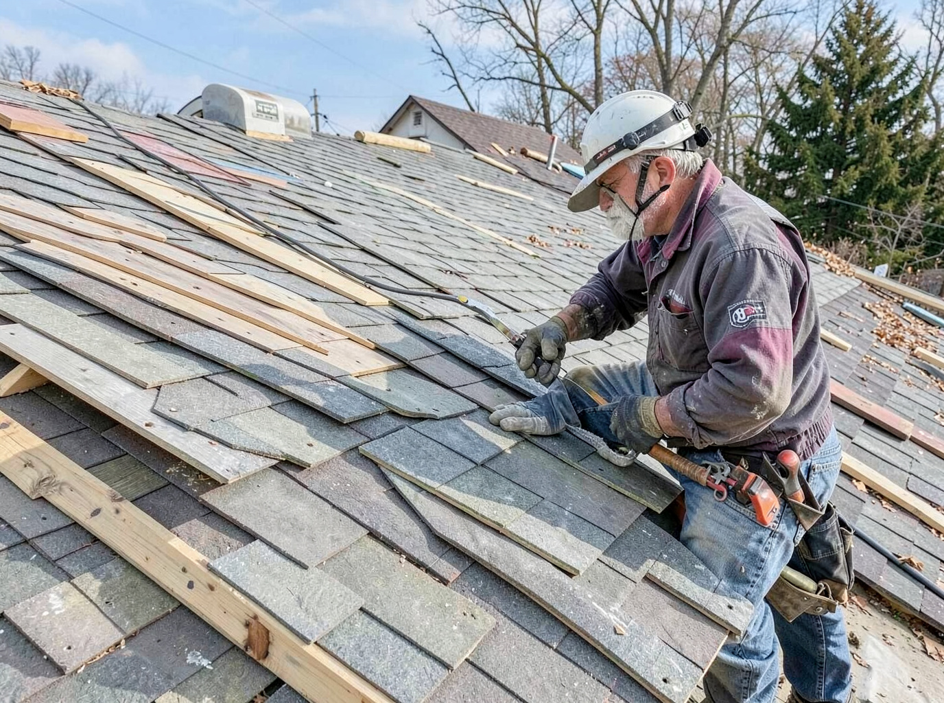 roofing contractor in East Eau Claire, WI